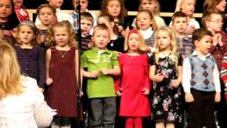 Joshua's Kindergarten Christmas Concert 3