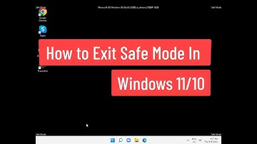 How to Exit Safe Mode In Windows 11/10
