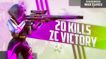 20 KILLS ZONE CONTROL VICTORY WITH WILLOW! | SHADOWGUN WARGAMES | 1080p 60fps | Android/IOS