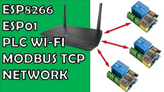 How to Build ESP8266 ESP01 WIFI Relay Network | Home Automation
