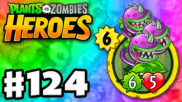 Three-Headed Chomper! - Plants vs. Zombies: Heroes - Gameplay Walkthrough Part 124 (iOS, Android)