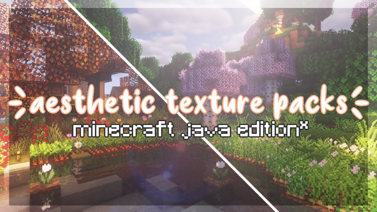 aesthetic minecraft texture packs [ JAVA ] ?? - PlusModApk