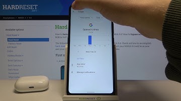 How to Check Number of Apps Opened Each Day in Nokia 5.4?