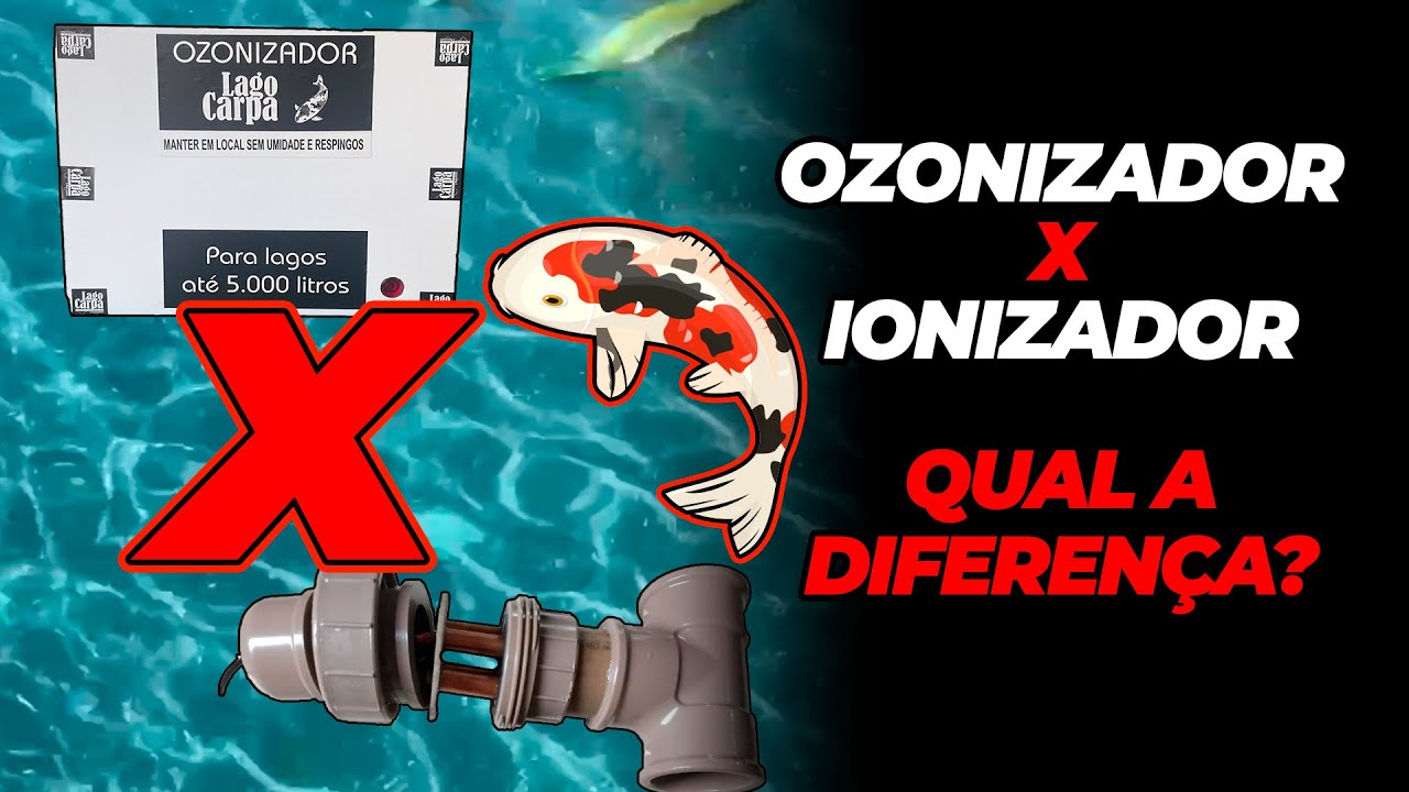 Qual a DIFERENÇA de OZONIZADOR e IONIZADOR??