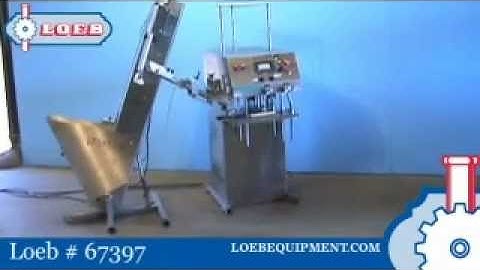Screw Capper - Inline Filling Systems Model LH - Loeb # 67397