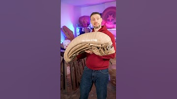 Xenomorph Head I made From Cardboard! 📦 #aliens #epiccardboardprops