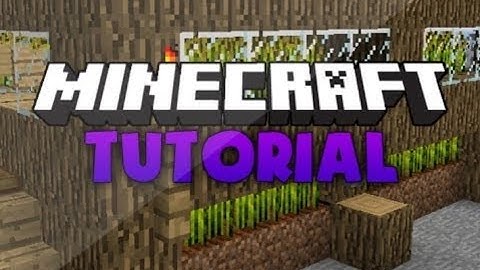 Minecraft PE Tutorial || cách giấu rương của bạn an toàn trong minecraft pe