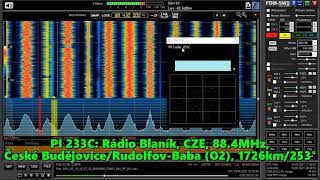 19.05.2021 15:29UTC, [Es], Radio Blanik, CZE, 88.4MHz, 1726km screenshot 3
