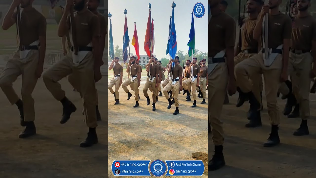 Rehearsal of Passing out Parade PTS Sargodha