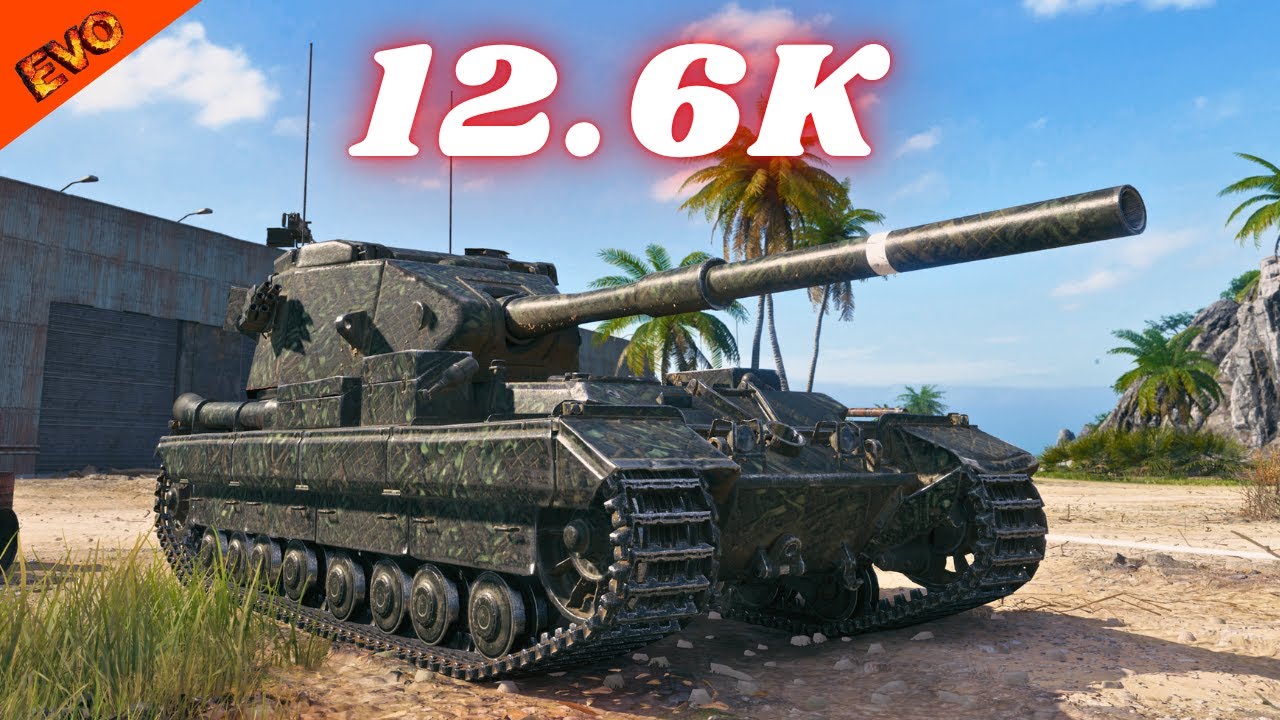 FV215b 183  12.6K Damage & 11.5K Dmg 8 Kills &  11K Dmg WoT Gameplay