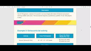 Maximizing the Achievements and Awards Section of UC Application