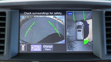 2019 INFINITI QX80 - Camera Aiding Sonar