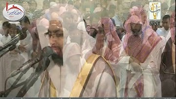 مرئي - الشيخ ناصر القطامي يختم سورة البقرة بالنبرة الحزينة ليلة 4 رمضان 1437هـ