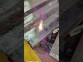 Our customer are testing our pulse laser cleaning machine