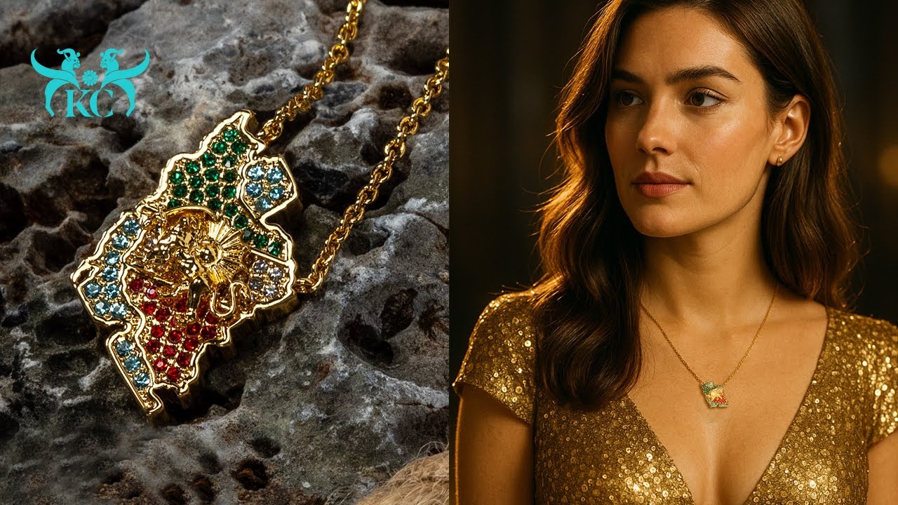 Iran Zamin Necklace By Kiani Concept