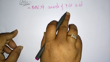 8086 microprocessor architecture | Execution unit | Part-2/2 | MPMC | Lec-11 | Bhanu Priya