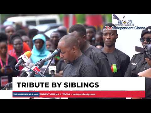 Christian Atsu's funeral service: Tribute by Siblings