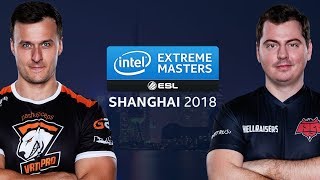 CS:GO - Virtus.Pro vs. HellRaisers [Mirage] Map 1 - Group A Deciders - IEM Shanghai at ChinaJoy 2018