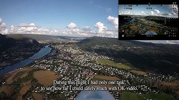 Twinstar II FPV Range test with new antennas