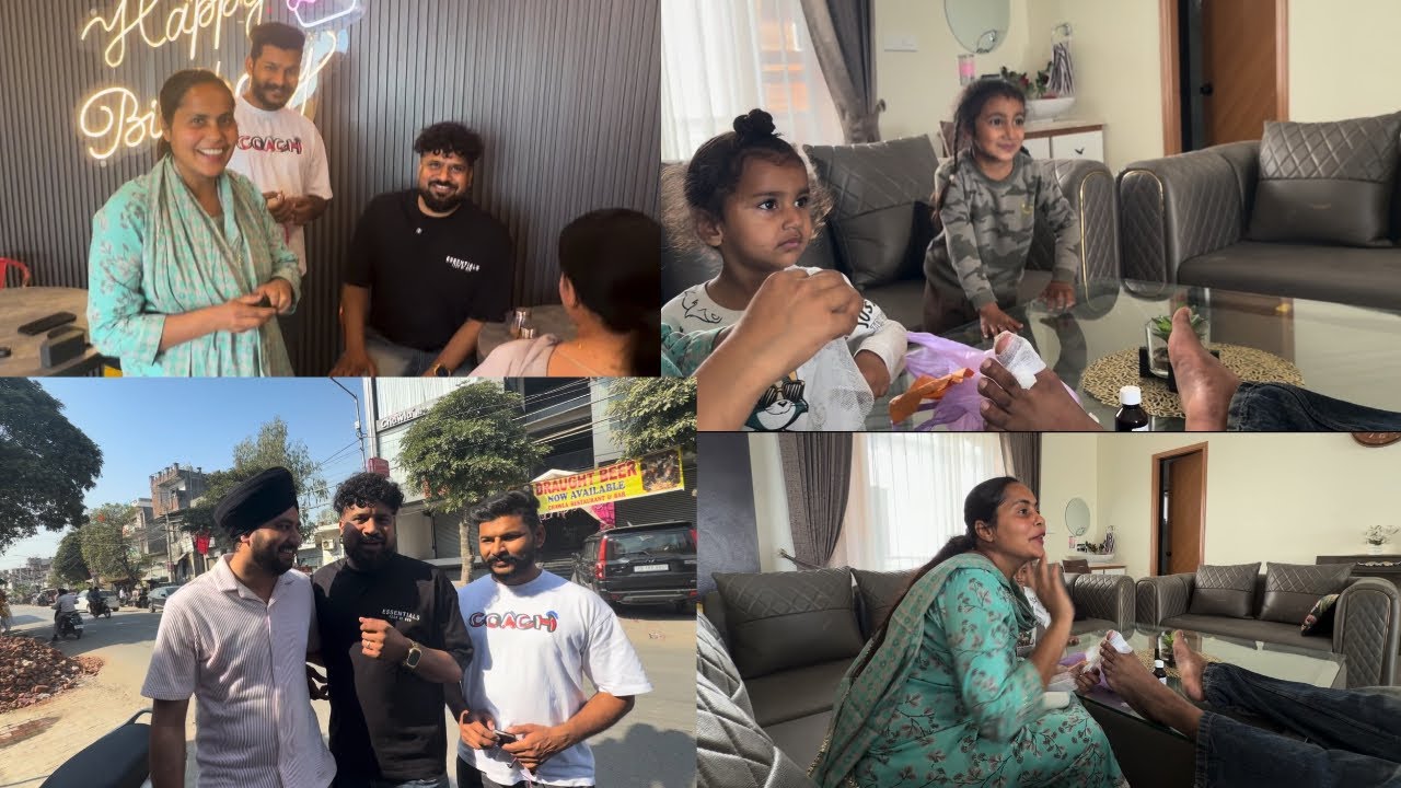 ਸੀਨ ਬਣੋਣ ਤੋਂ ਪਹਿਲਾਂ ਹੀ ਸੱਟ ਲਵਾ ਲਈ ਪੱਟੀ ਕਰਵਾ ਕੇ ਸੀਨ ਕੀਤਾ seen Bnon to pehla e satt pva lyi 