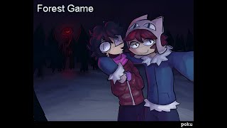 2 Guys Venture Into A *Totally Safe* Dark Snowy Forest - Forest Game [Walkthrough]