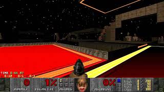 DoomBound 1 UV-Max in 1:28
WAD name: DoomBound 1
WAD author: Ribbiks
Oops, I thought I was done with this, but I rewatched cryoniqs demo, and realized I did that third section the hard way on the way back for no reason, can just run straight through lol. That said, it doesnt save time as simply as you might think due to the cyclical nature of the run. In fact, Im pretty sure Im about as fast there in my old run as cryoniq because the section done the hard way takes about as long as the cycle takes to complete. In order to actually make use of this cycle, you have to be somewhat precise to cross that last explosion as soon as it hits. I actually have kinda a bad fencerun start there a bit, so I thought I wouldnt make it, but I did; if you run too fast, you can reach the explosion early and die that way as well, so cant be too quick. Thankfully, I have gotten the run down enough that after getting a bit of a handle on the timing of the extra cycle skip, it was easy to redo.
Rest is the same, but nice to have sub-1:30. :^) Not sure if theres any other cycles that can be saved; I couldnt save one on #4 backward when tryharding that part, and theres really not many other spots I have to wait at all for switches (only for the last switch do I wait a very small amount of time).
Prev 1:31 txt is below in case you want to read it, has my main thoughts on the route/map:
Epic map, reached my time goal. :) Other than more precise lines, the main time saves come from additional cheese of sections using fence runs. Theres the cheese of the second section that was also in pacifist, but also the way back through section #4 is far simpler with this approach with a mini-fence run in between. Not sure how much time that even saves, though, as I have to wait a considerable amount of time after that until the cycle completes since otherwise the switch does nothing. Way back through section #1 is also a bit faster with this south fencerun, but its a bit trickier as well, the other approach is easier (if fencerun fails, you are dead, and it fails when your angle is a bit off/too far right).
I tried searching for global cheese, but theres not much. I couldnt find any way to get into the exit section even with turbo. You can probably walk around many of the lines in the map, but the secret wont lower unless you do every single section as the entire sequence of the map is contained in one long voodoo closet, so any skip in between means that you either get blocked or the secret wont lower because the voodoo is blocked earlier. I guess the fenceruns cheese the run quite a bit already, though, heh.
I was actually insanely fast at the start of this run, as my time to the exit area was faster than my pacifist. This meant 1:31 was pretty free if I didnt fuck up, but even 1:30 seems in reach, though that small bump into the wall on the way to the exit only lost like 0.4, so without it, I would still probably be 1:31.0x. 1:30 would be very precise I think, not worth it for now. :p
BTW the cybs are decorative, and you have no means to kill or even harm them.
Captured using DSDA-Doom v0.28.2 DoomBound 1 UV-Max in 1:28