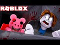 Chased By EVIL PIGGY In ROBLOX!