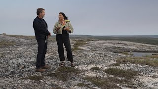 Patrice Roy à Kuujjuaq avec Elisapie et Tunu Napartuk