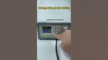 how to change the data group setting for RD6030, RD6024, RD6018