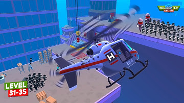 Helicopter Escape 3D (Level 31-35) Android Gameplay
