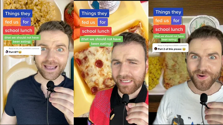 Things they fed us for school lunch (Part 1-11) | ...