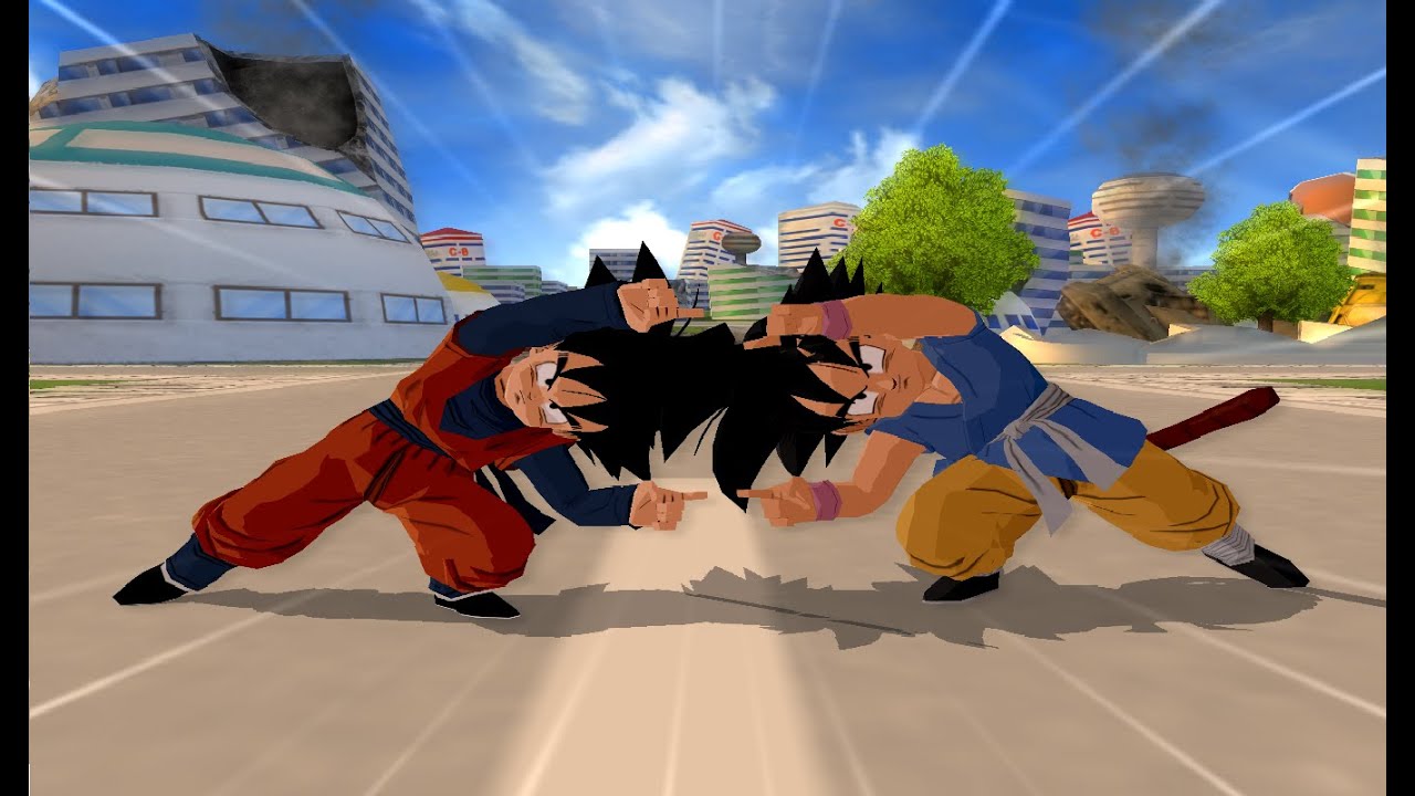 Goten And Kid Goku GT Fusion DBZ Tenkaichi 3 (MOD) YouTube