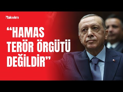 Başkan Erdoğan: Hamas terör örgütü değil, mücahitler grubudur