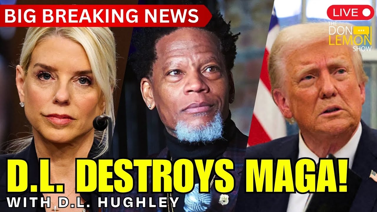 Lemon LIVE at 5 | D.L. Hughley DESTROYS MAGA Hypocrites! - October 8th, 2025