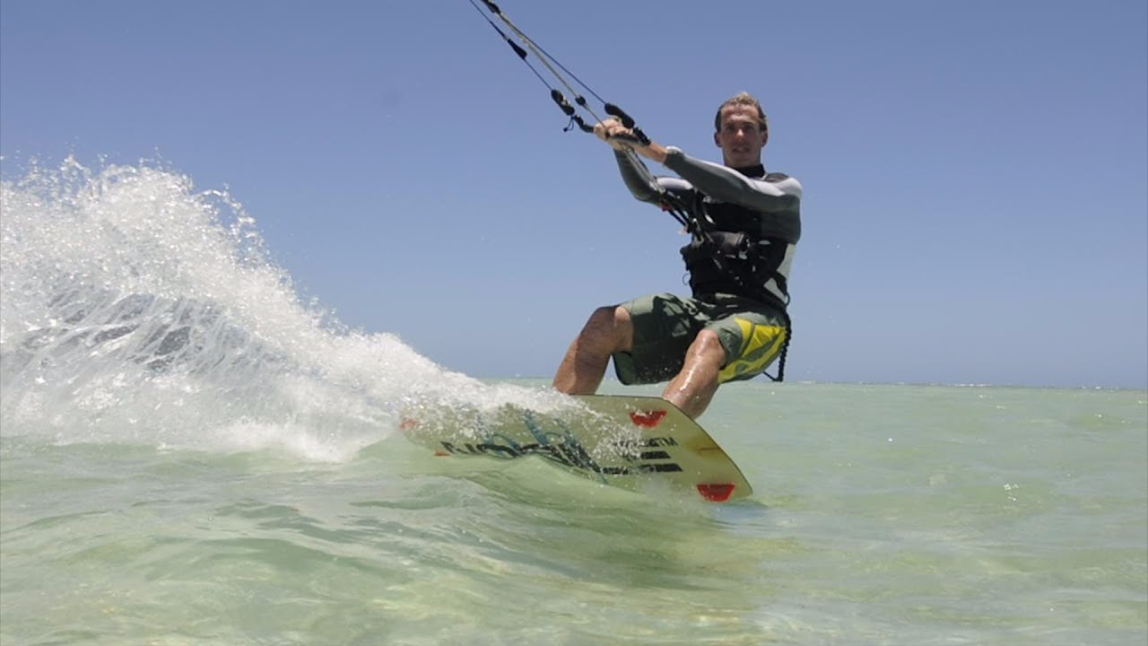 Kiteboarding the Sandbar in Kaneohe Oahu YouTube