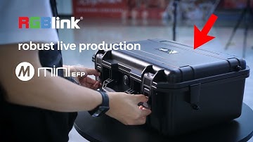 New ‪@RGBlink robust live production and more at #ibc24