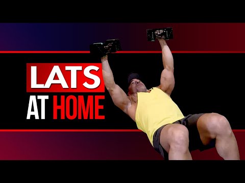 How To Build Your Lats At Home (NO PULLUP BAR!)