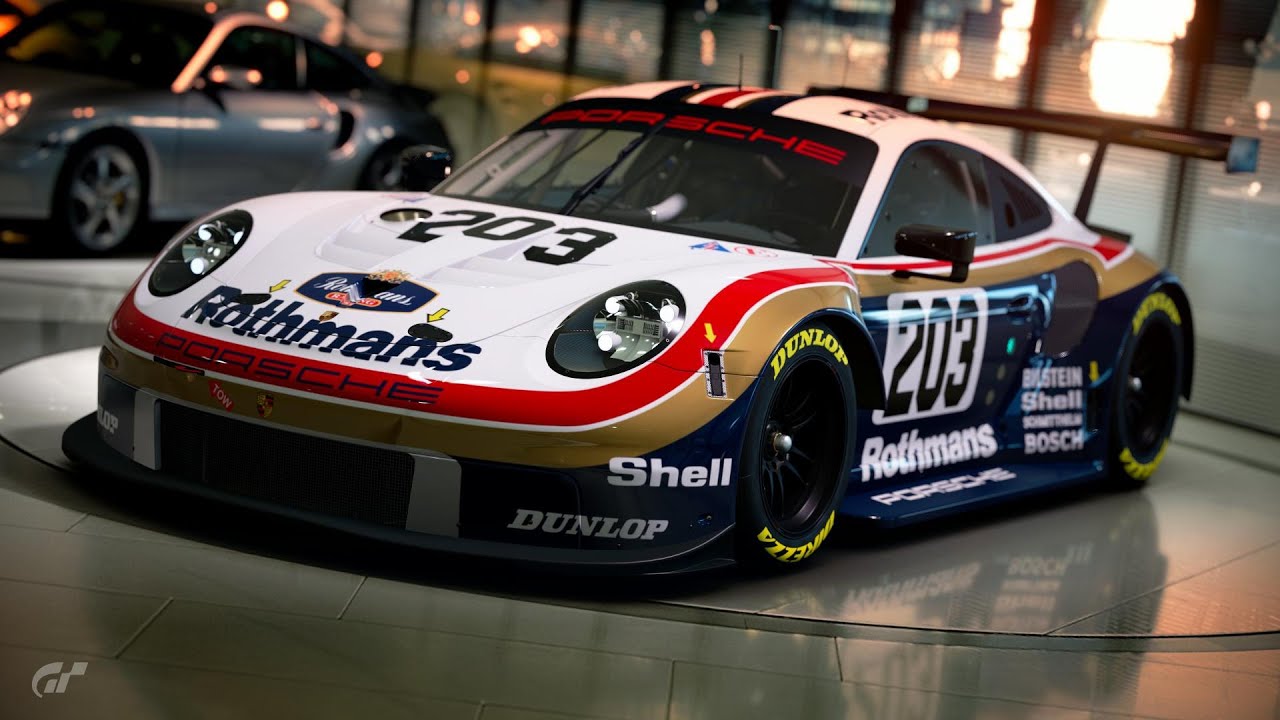 Rothmans Porsche 961 Hommage Livery - Making of - Gran Turismo Sport