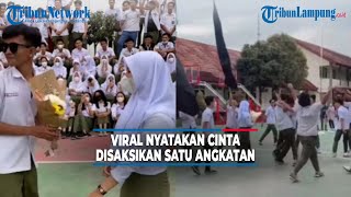 Viral Nyatakan Cinta Disaksikan Satu Angkatan