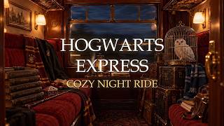 Harry Potter Train Cabin 🚂✨ | Magical Hogwarts Express Ambience