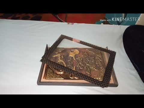 من برواز قديم ومكسور لديكور بسيط جدا ومش مكلف خالص