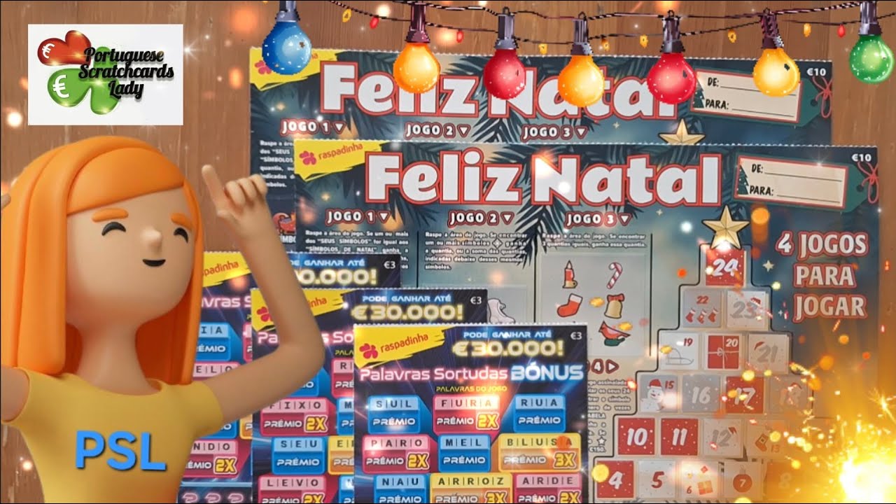 🤩 RASPADINHAS!! 🤩👉SESSÃO de 5ª FEIRA com FELIZ NATAL e Palavras Sortudas🎄🍀...e com PRÉMIOS?!😉💰🍀