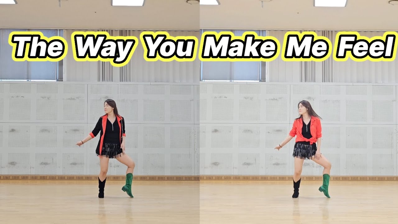 the way you make me feel line dance