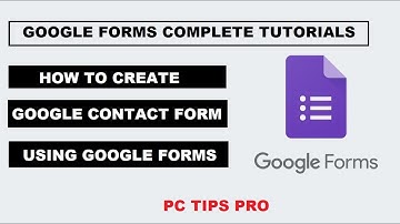 Google Forms Complete Tutorial | How to Create Contact Form Using Google Forms