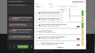 egghead.io playlist editor