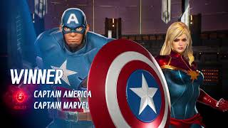 Requested MARVEL VS. CAPCOM: INFINITE Captain America and Captain Marvel Arcade Gameplay