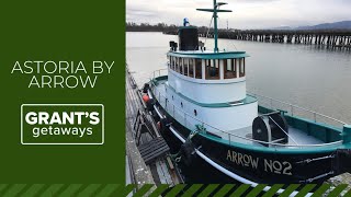 Explore the waterfront of Astoria by Arrow | Grant's Getaways