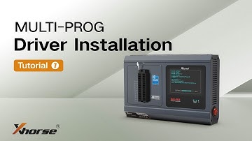 How to Install Xhorse Multi PROG Driver- OBDII365