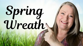 Small Spring Wreath ~ Adorable Deco Mesh Frog Spring Wreath Tutorial ~ 8" Wreath Form Wealth