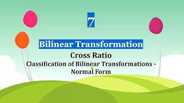 Complex Analysis (in Tamil) | Bilinear transformations